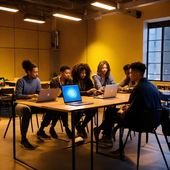 Computer, Table, Laptop, Personal Computer, Furniture, Chair