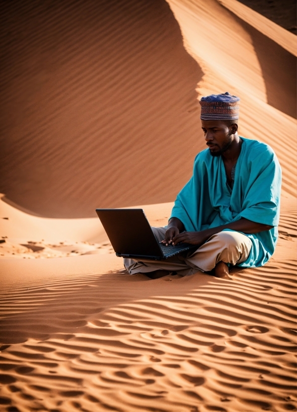 Computer, Laptop, Personal Computer, Comfort, Wood, Landscape