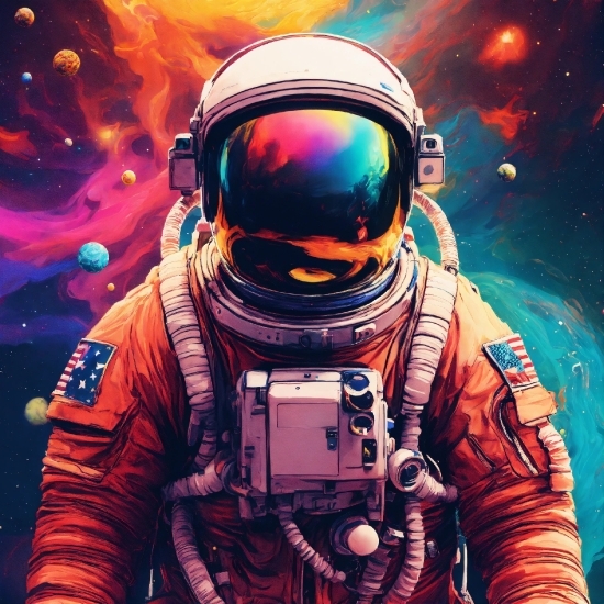 Outerwear, Astronaut, Sleeve, Cool, Entertainment, Font