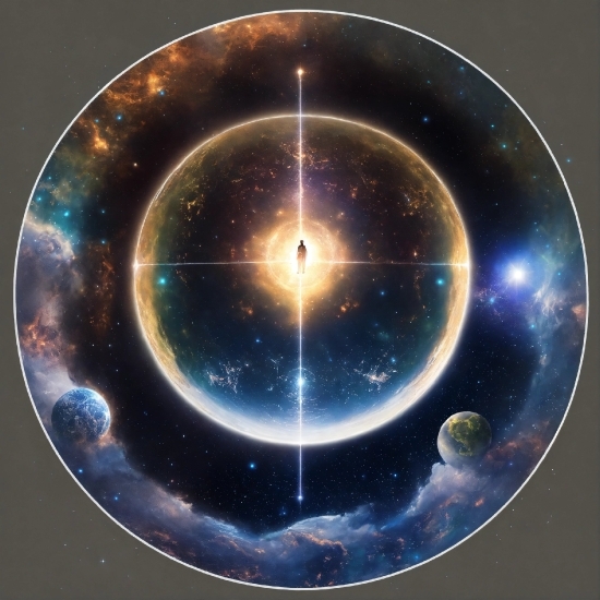 Art, Astronomical Object, Galaxy, Circle, Science, Star