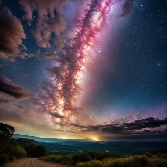 Cloud, Sky, Atmosphere, Fireworks, Natural Landscape, Atmospheric Phenomenon