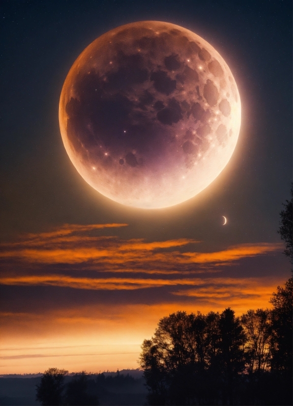 Sky, Atmosphere, Daytime, Photograph, Cloud, Moon