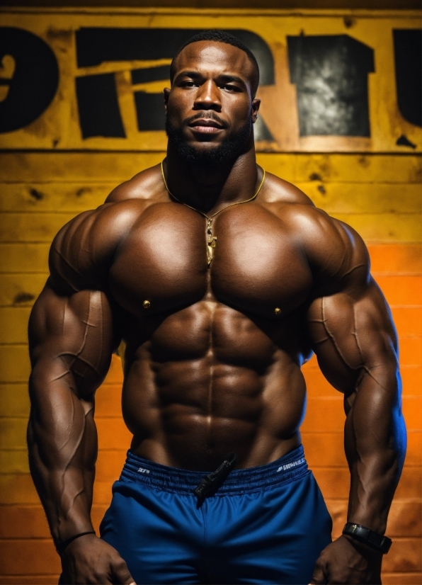 Chin, Bodybuilder, Arm, Shoulder, Muscle, Bodybuilding