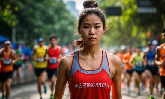 Sports Uniform, Muscle, Active Tank, Quadrathlon, Vest, Tree