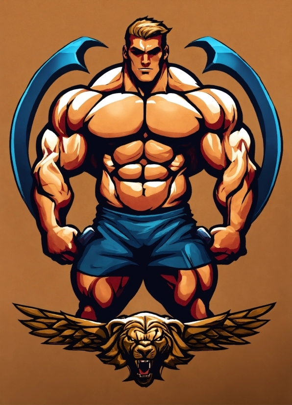 Cartoon, Muscle, Organ, Human Body, Jaw, Sleeve