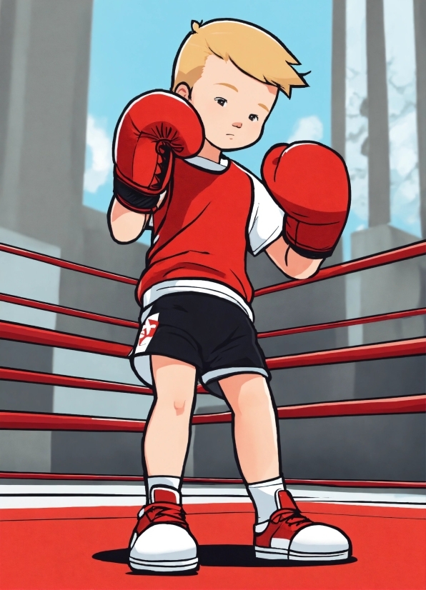 Shorts, Playing Sports, Muscle, Organ, Sports Equipment, Cartoon