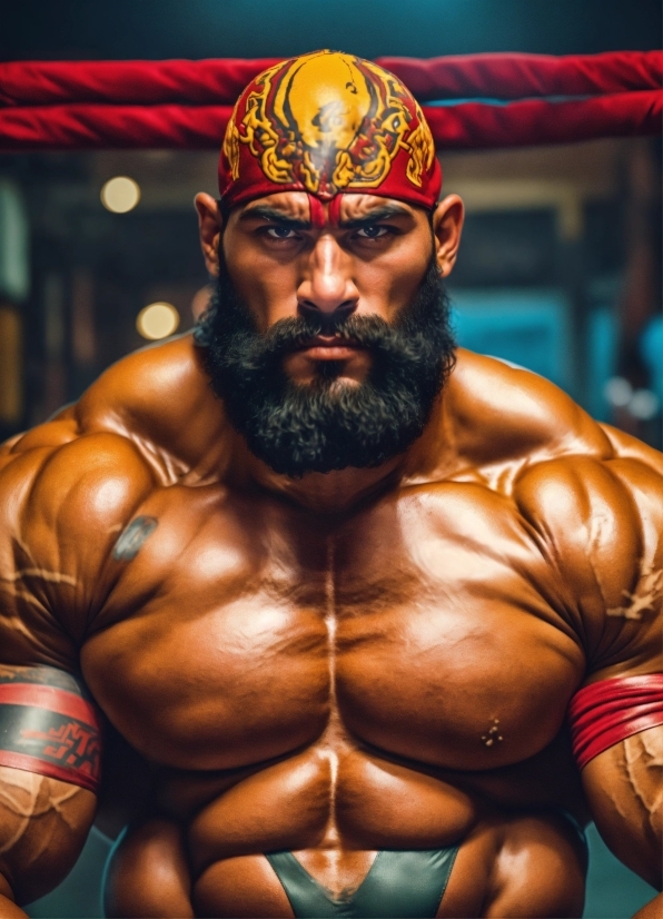 Arm, Bodybuilder, Muscle, Beard, Bodybuilding, Combat Sport