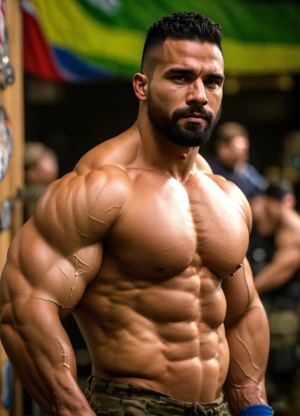 Bodybuilder, Shoulder, Muscle, Organ, Bodybuilding, Neck