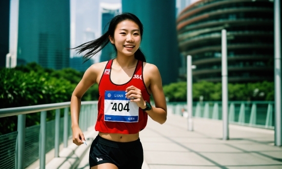 Active Tank, Shorts, Muscle, Smile, Vest, Sleeveless Shirt