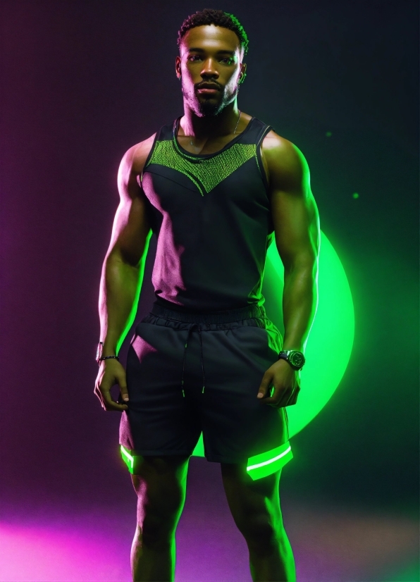 Purple, Performing Arts, Entertainment, Vest, Chest, Visual Effect Lighting