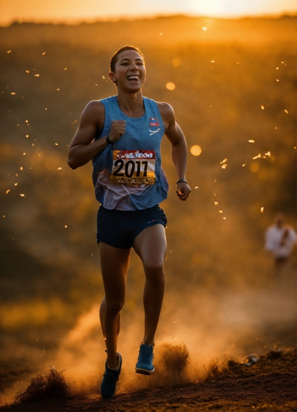 Shorts, People In Nature, Sports Uniform, Flash Photography, Happy, Sky