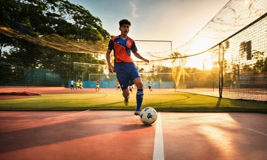 Sports Equipment, Soccer, Shorts, Sky, Football, Ball