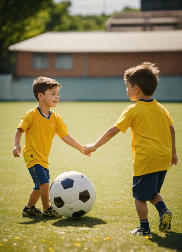 Shorts, Sports Equipment, Soccer, Football, Ball, Playing Sports