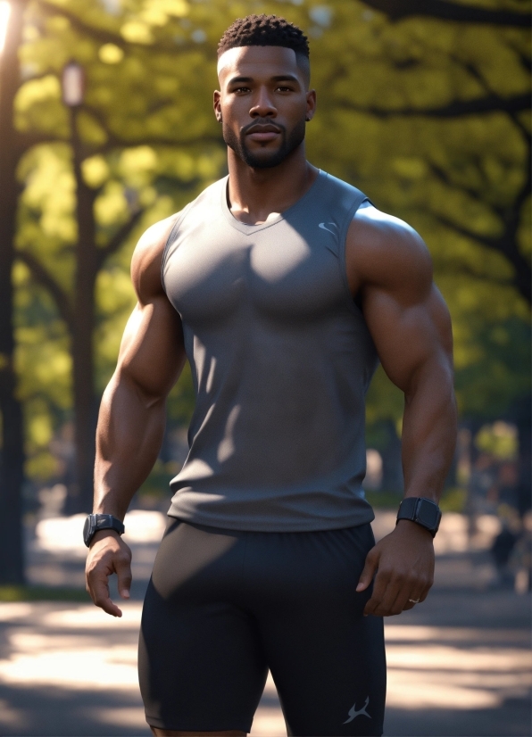 Muscle, Plant, Yoga Pant, Bodybuilder, Active Pants, Neck