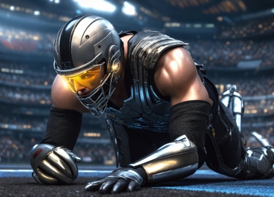 Helmet, Shoe, Sports Gear, Human Body, Thigh, Glove