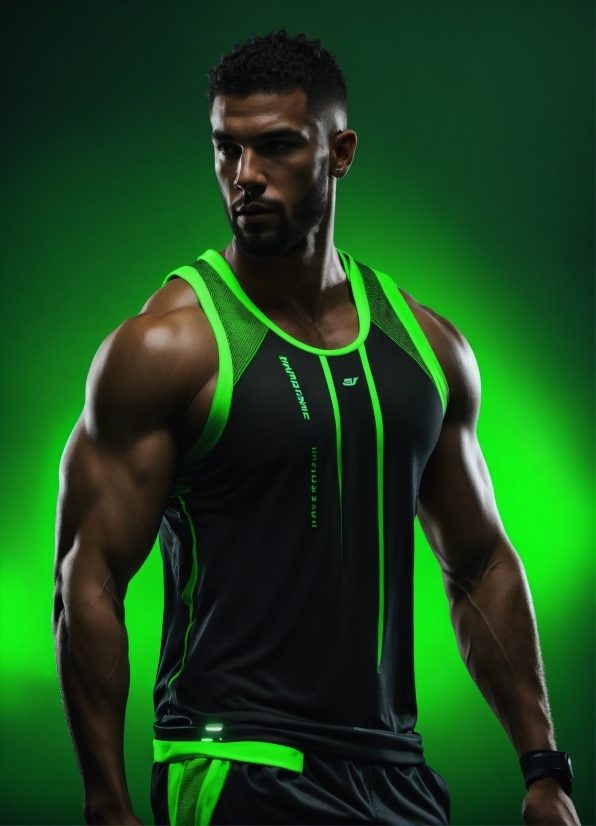 Sports Uniform, Muscle, Jersey, Human Body, Sleeve, Vest