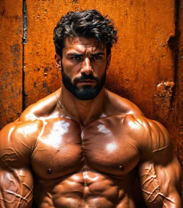 Arm, Muscle, Bodybuilding, Neck, Jaw, Bodybuilder