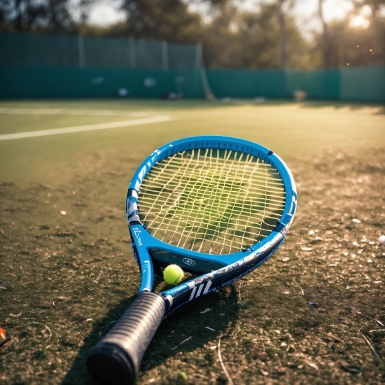 Tennis, Tire, Sports Equipment, Plant, Strings, Racket