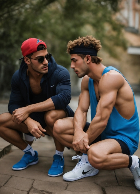 Footwear, Shoe, Shorts, Leg, Muscle, Eyewear