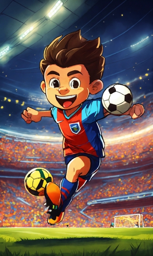 Sports Equipment, Soccer, Football, World, Smile, Ball