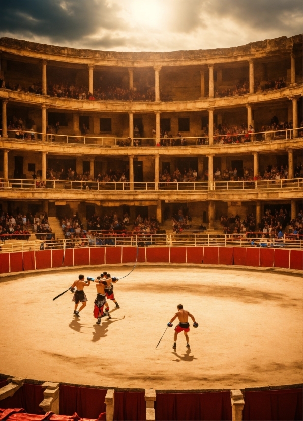 Field House, Cloud, Light, Ice Rink, Player, Sports Equipment