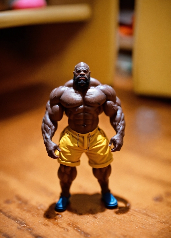 Toy, Human Body, Wood, Art, Bodybuilder, Bodybuilding