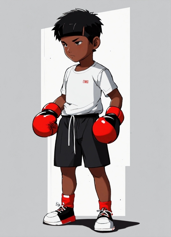 Sports Equipment, Playing Sports, Cartoon, Ball, Shorts, Gesture