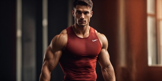 Face, Bodybuilder, Muscle, Flash Photography, Bodybuilding, Undershirt